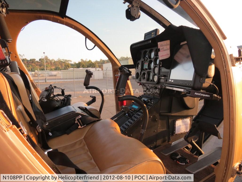 N108PP, 2008 MD Helicopters 369E C/N 0578E, Doors off for cool flying as sunsets