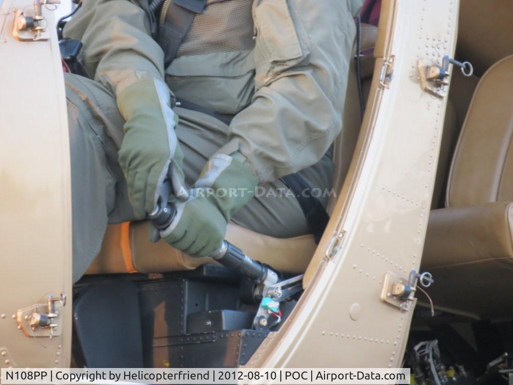 N108PP, 2008 MD Helicopters 369E C/N 0578E, Starting up