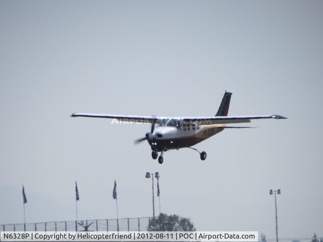 N6328P, 1978 Cessna P210N Pressurised Centurion C/N P21000170, On final 26L