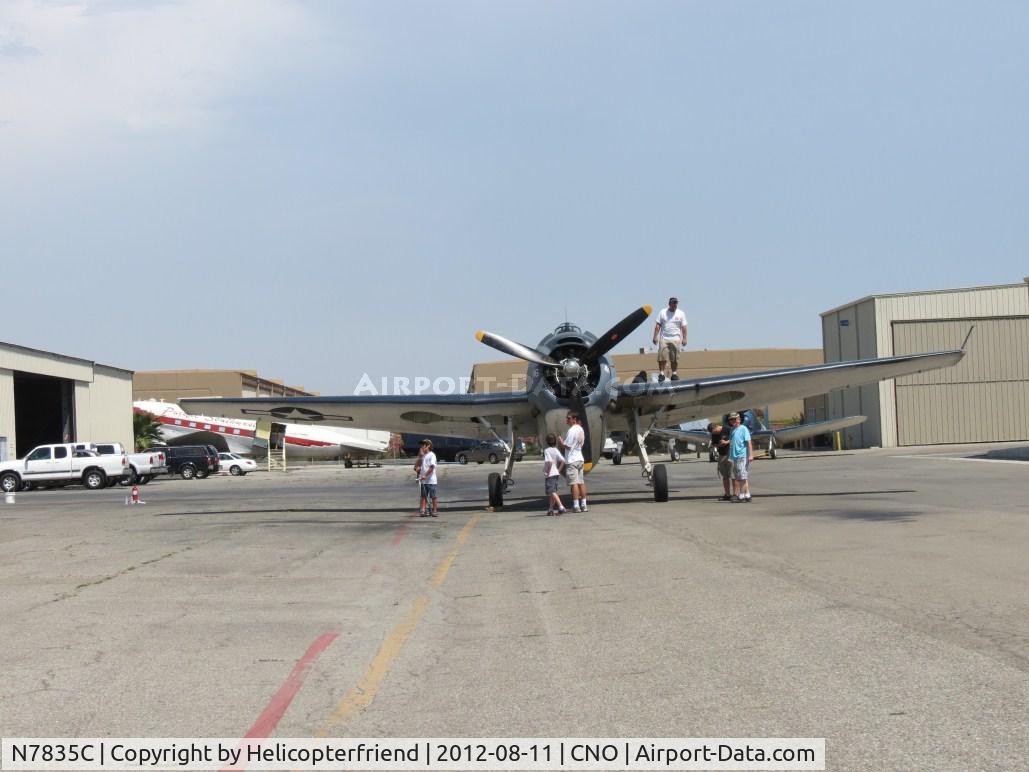 N7835C, Grumman TBM-3E Avenger C/N 7154, Checking the ship out