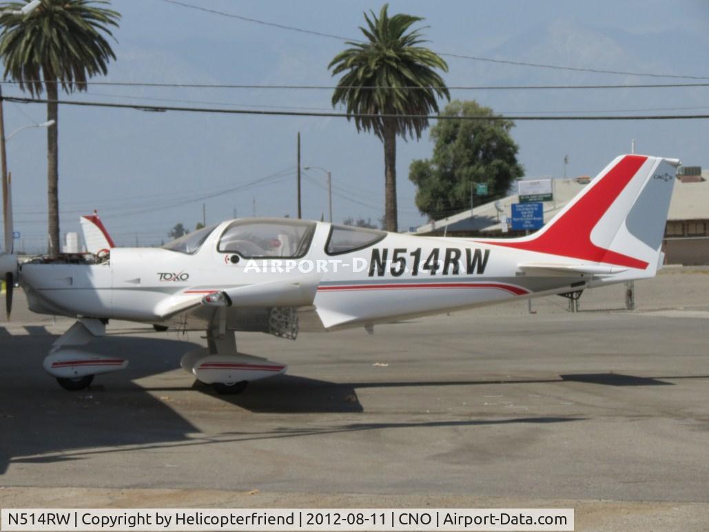 N514RW, 2008 Composite Aeronautic Group TOXO SLSA C/N TX-002, Parked and appears to be having engine work done