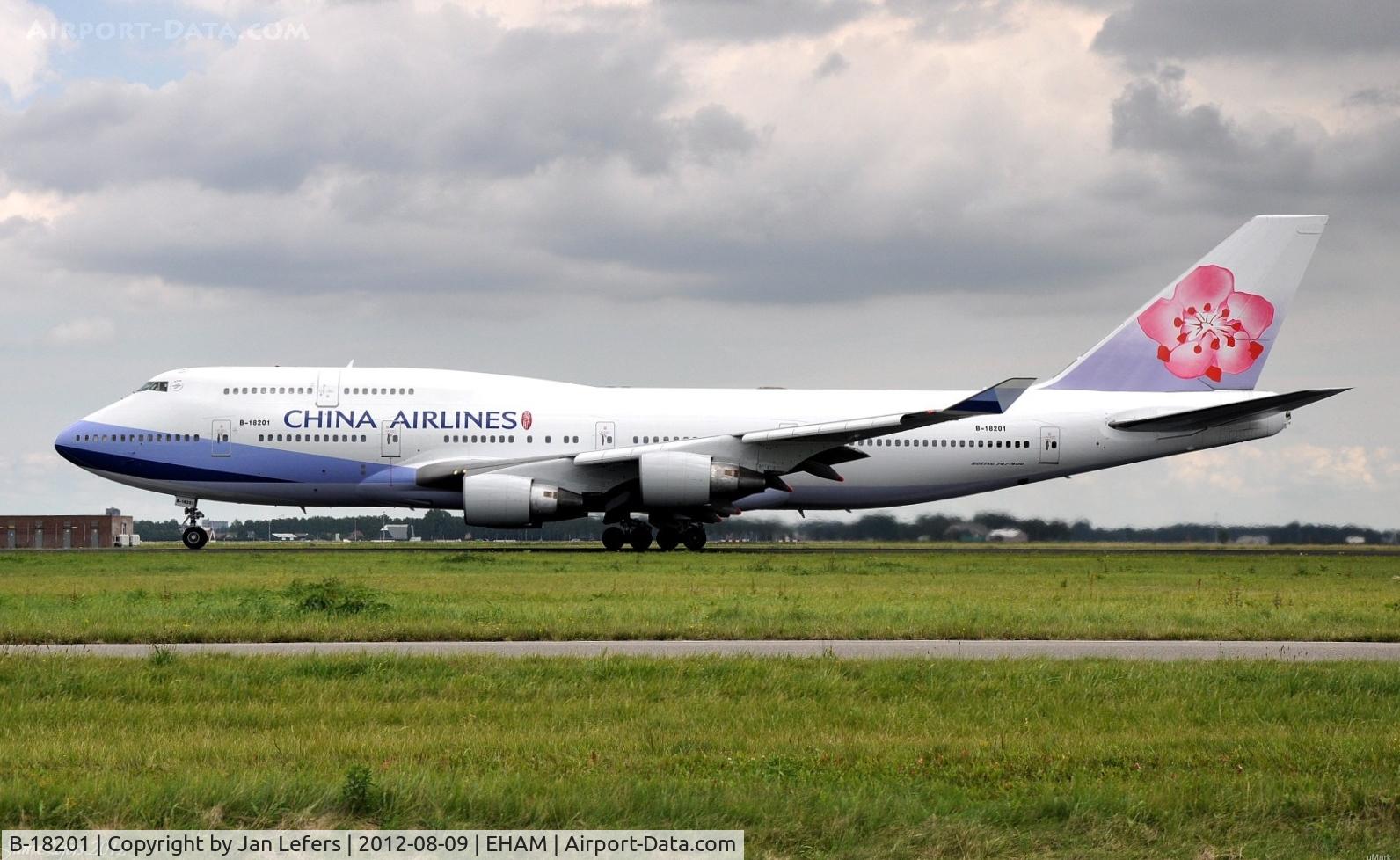 B-18201, 1997 Boeing 747-409 C/N 28709, China Airlines