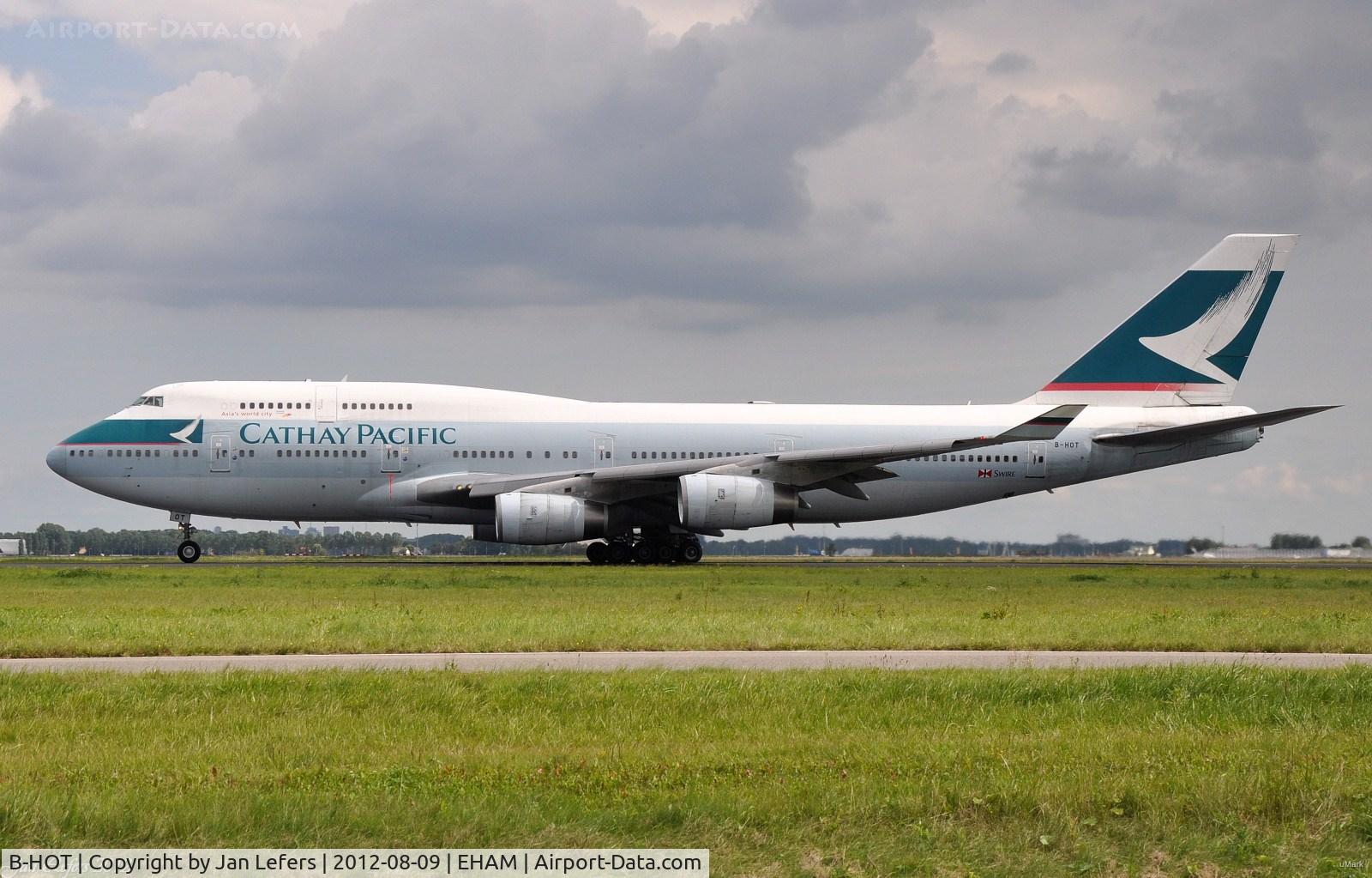 B-HOT, 1990 Boeing 747-467 C/N 24851, Cathay Pacific