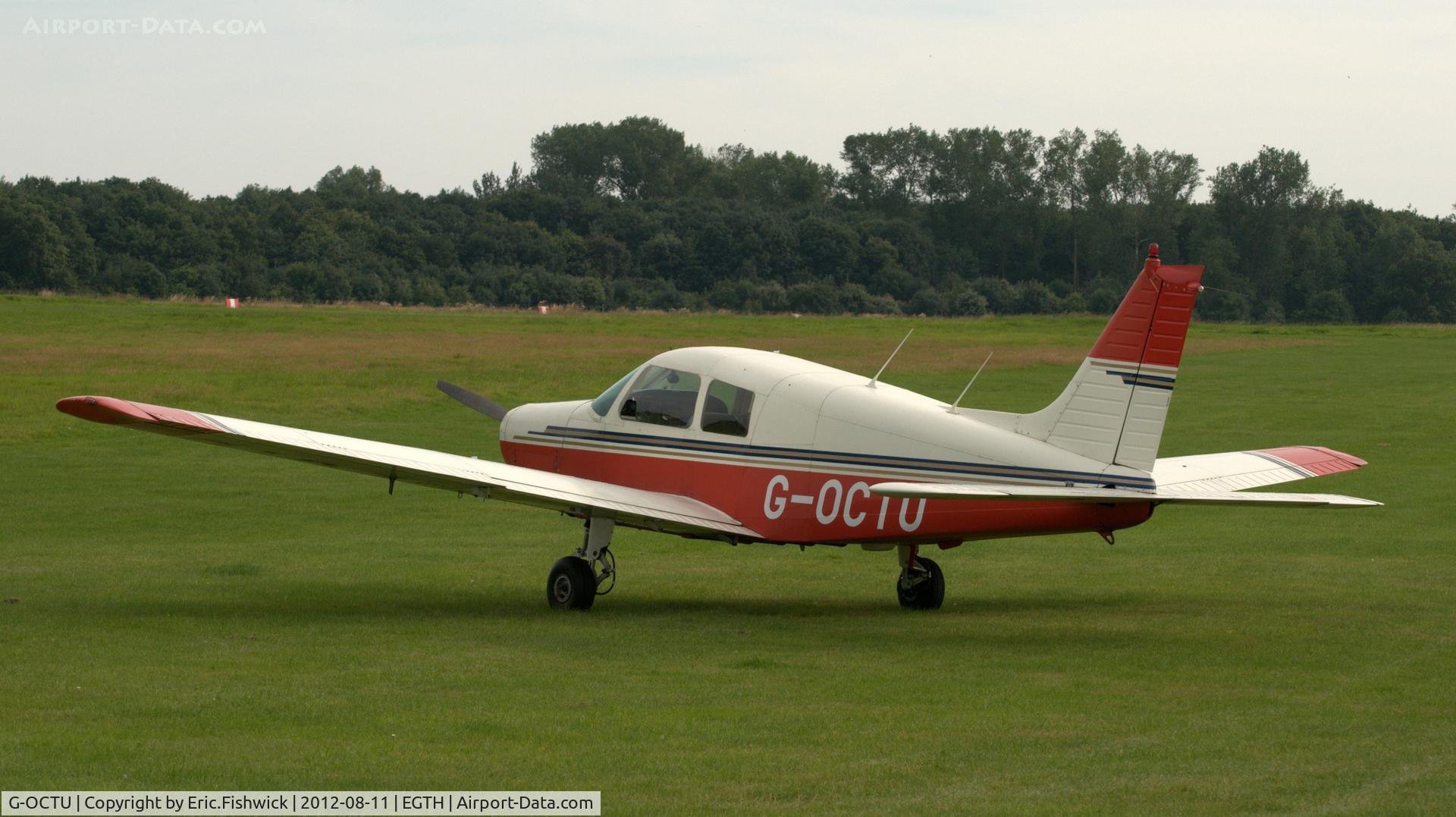G-OCTU, 1989 Piper PA-28-161 Cadet C/N 2841280, 1. G-OCTU at Shuttleworth Sunset Air Display, August 2012