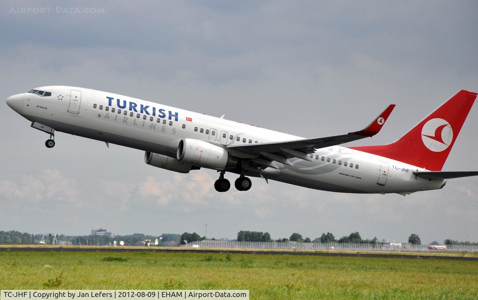 TC-JHF, 2008 Boeing 737-8F2 C/N 35745, Turkish Airlines