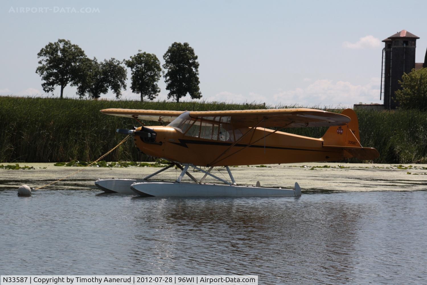 N33587, 1945 Piper J3C-65 Cub Cub C/N 14064, 1945 Piper J3C-65, c/n: 14064