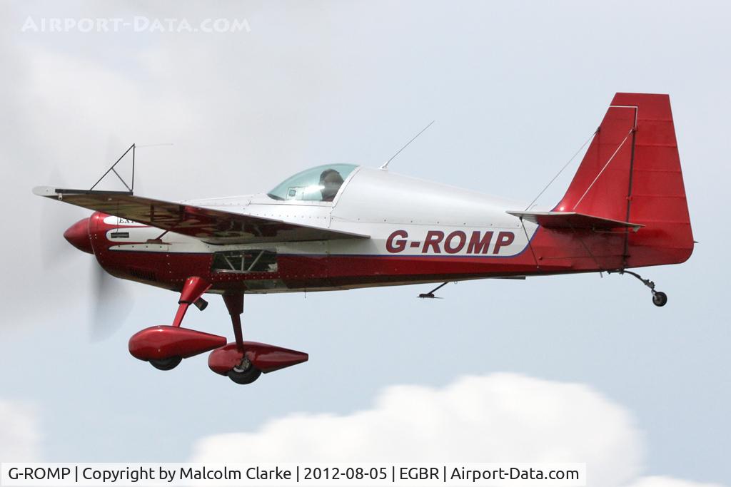G-ROMP, 1987 Extra EA-230H C/N 001, Extra 230H at The Real Aeroplane Club's Summer Madness Fly-In, Breighton Airfield, August 2012.