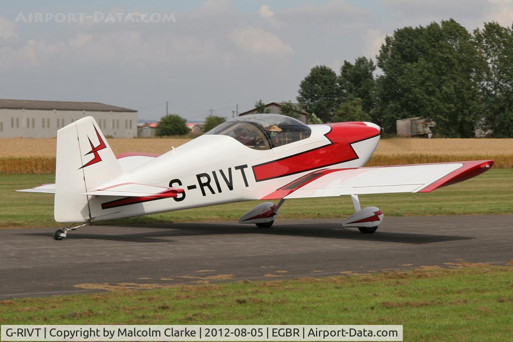 G-RIVT, 1996 Vans RV-6 C/N PFA 181-12743, Vans RV-6 at The Real Aeroplane Club's Summer Madness Fly-In, Breighton Airfield, August 2012.