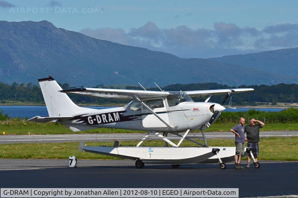 G-DRAM, 1968 Reims FR172F Reims Rocket C/N 0102, At Oban Airport (North Connel).