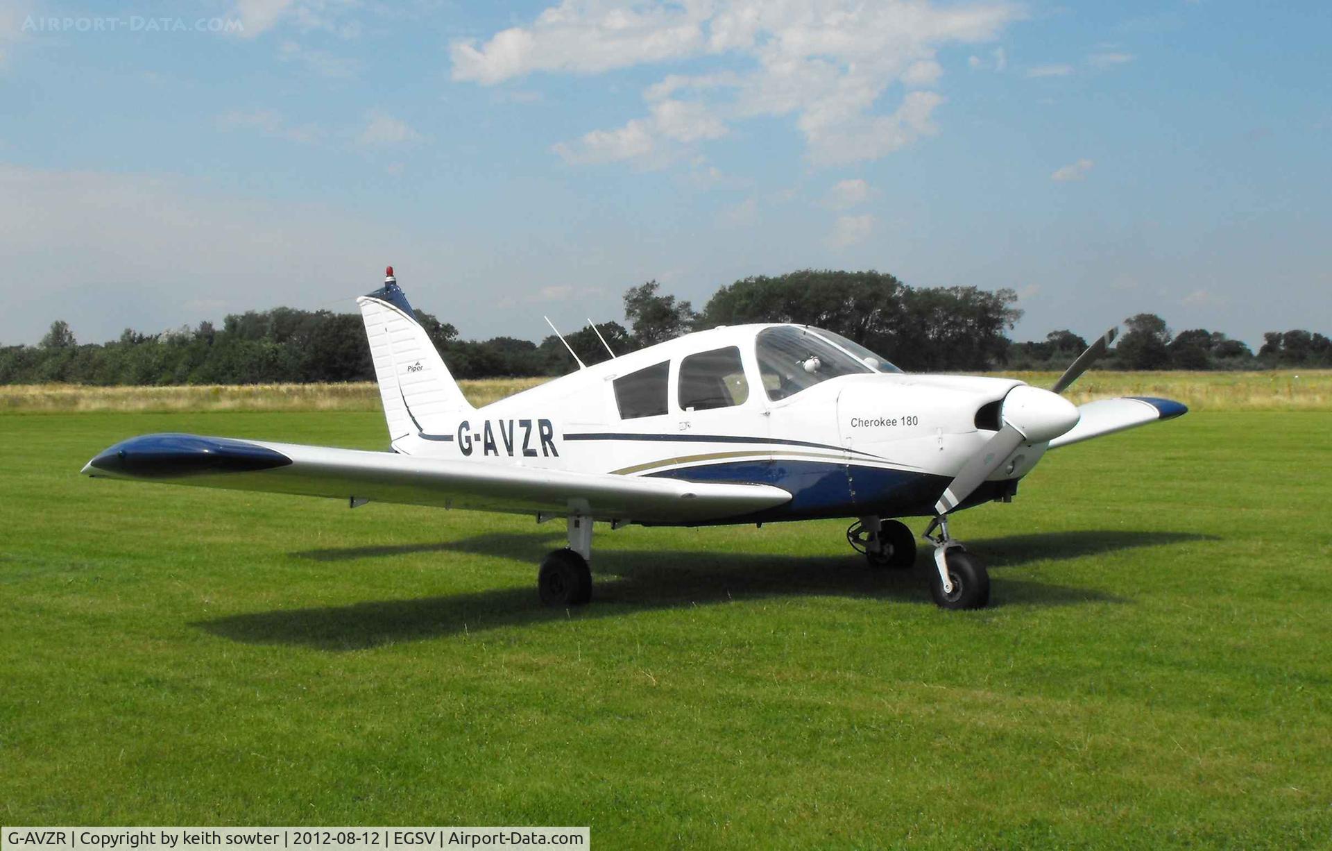 G-AVZR, 1967 Piper PA-28-180 Cherokee C C/N 28-4114, Lunchtime visitor