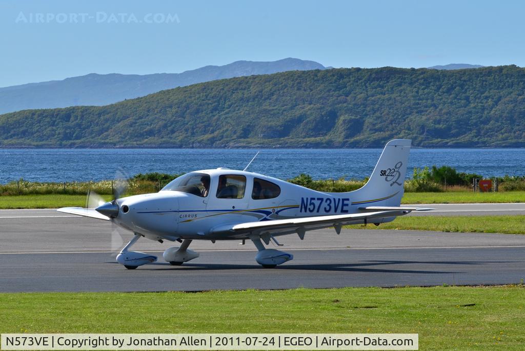 N573VE, 2004 Cirrus SR22 G2 C/N 1078, At Oban Airport (North Connel).