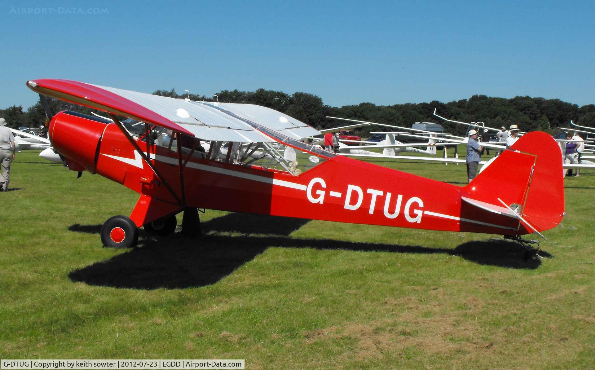 G-DTUG, 2004 Wag-Aero Super Sport C/N PFA 108-14026, One of the tugs for the glider competition
