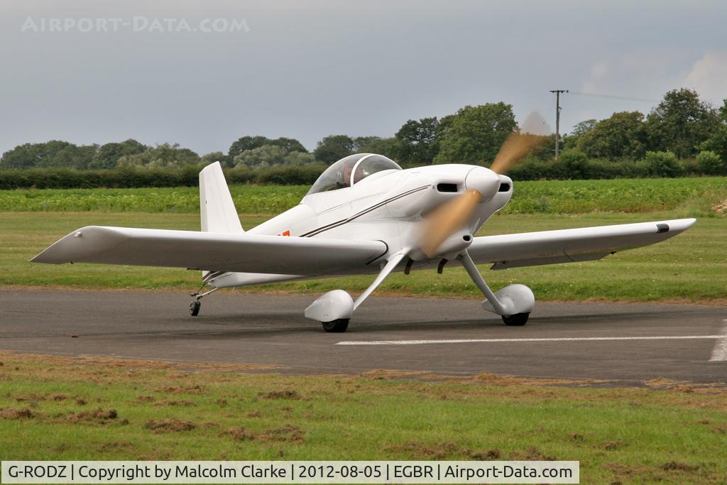 G-RODZ, 2004 Vans RV-3 C/N 10622, Vans RV-3A  at The Real Aeroplane Company's Summer Madness Fly-In, Breighton Airfield, August 2012.