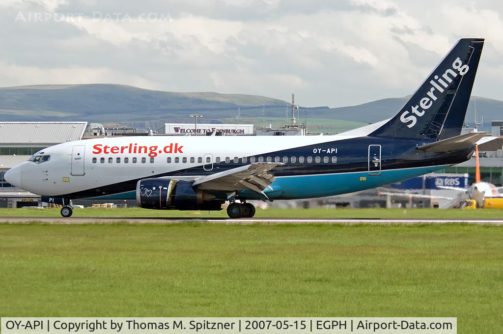 OY-API, 1997 Boeing 737-5L9 C/N 28722, Sterling OY-API