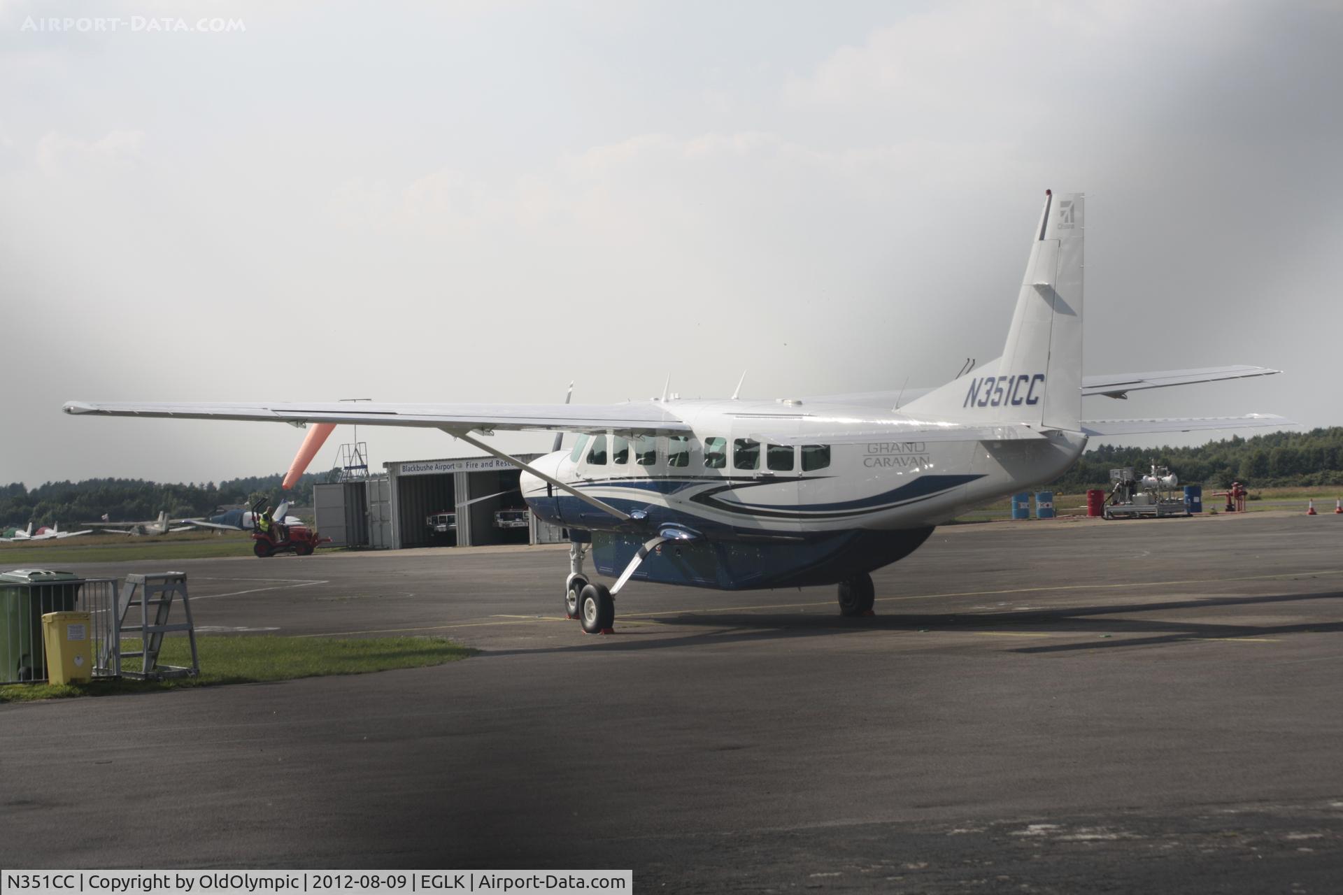N351CC, 2012 Cessna 208B Grand Caravan C/N 208B2351, Parked