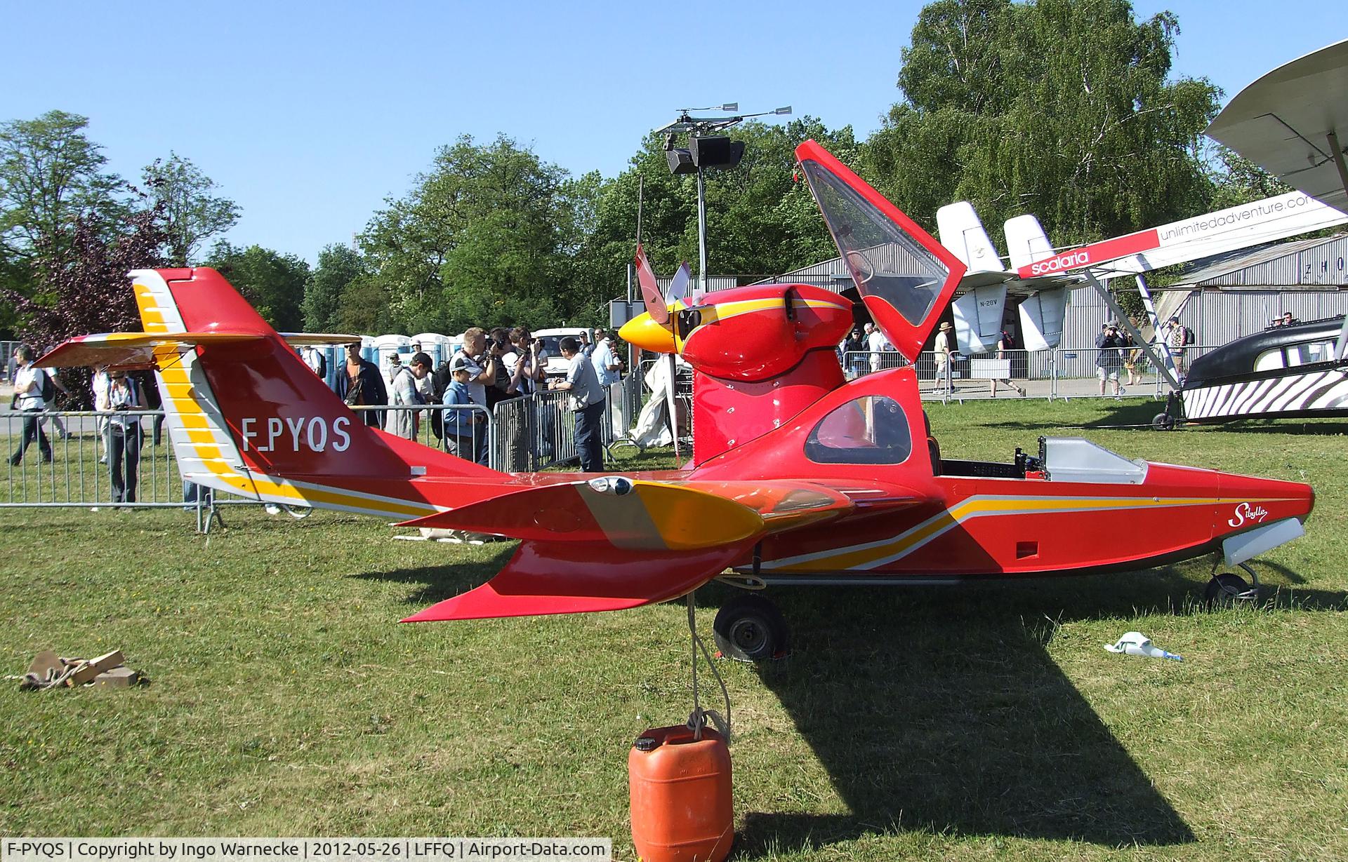 F-PYQS, Lendepergt LP 01 C/N 01, Lendepergt LP-01 'Sybille' at the Meeting Aerien 2012, La-Ferte-Alais