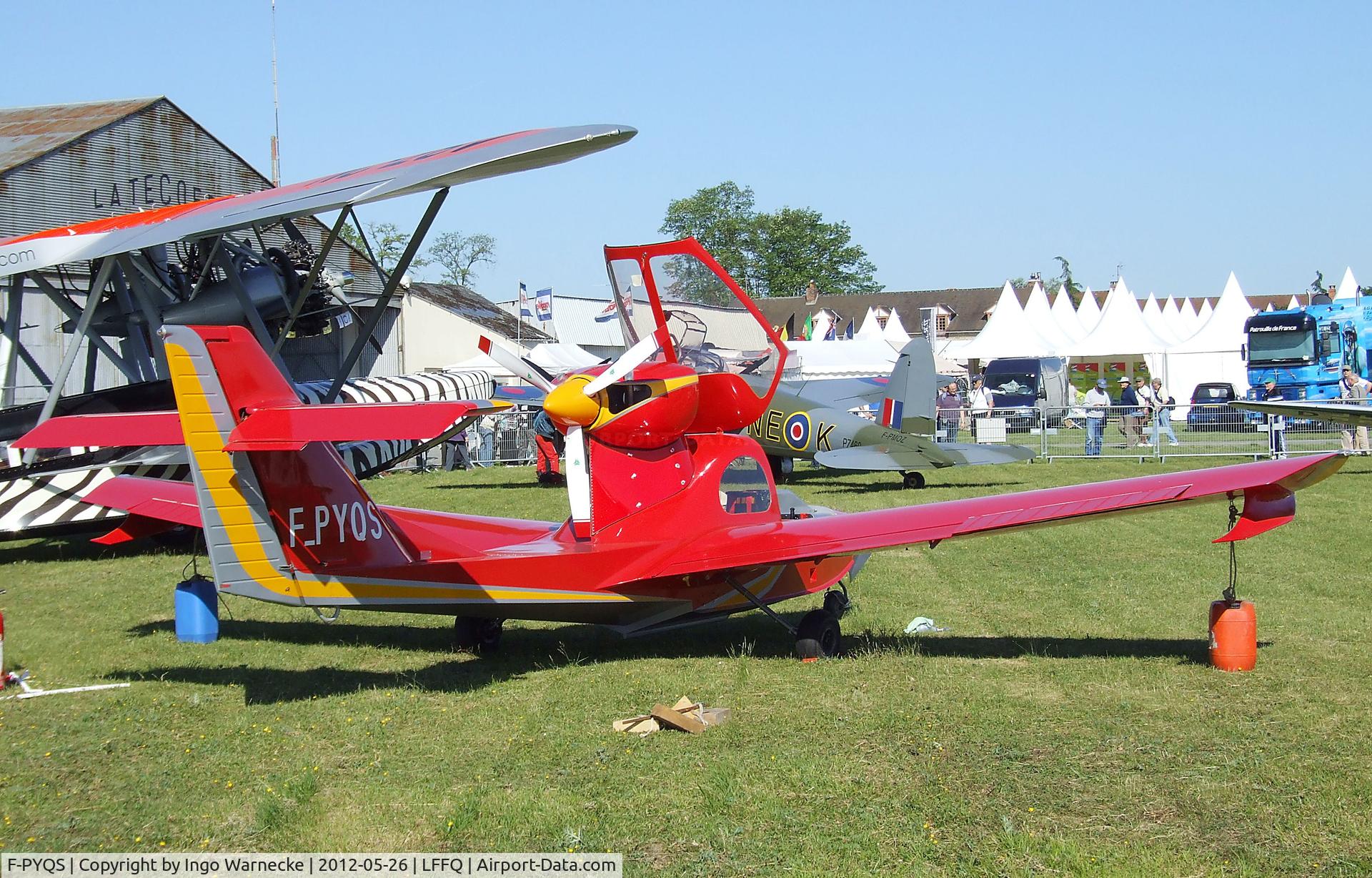 F-PYQS, Lendepergt LP 01 C/N 01, Lendepergt, P LP-01 'Sybille' at the Meeting Aerien 2012, La-Ferte-Alais