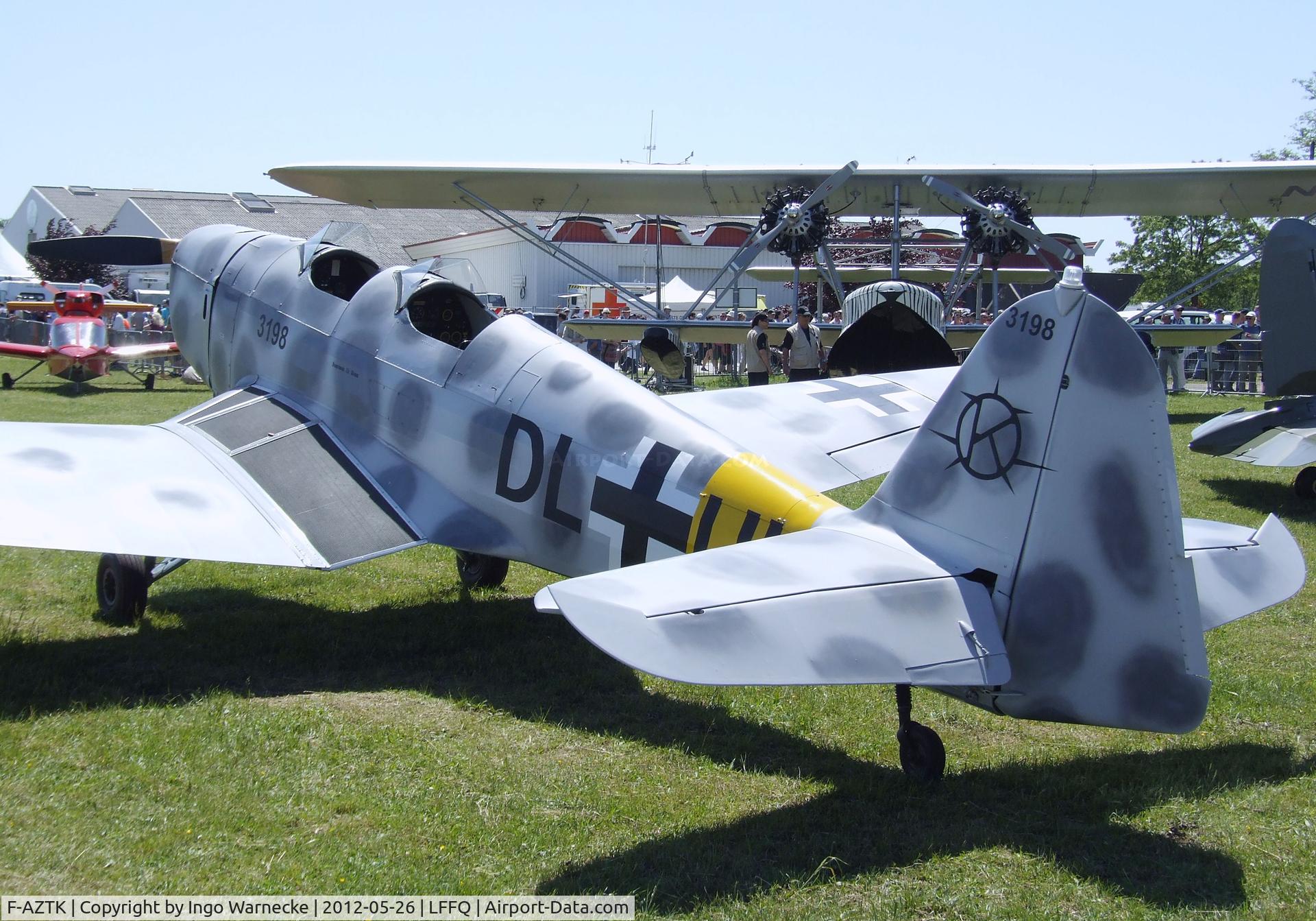 F-AZTK, 1940 Klemm Kl-35D C/N 1854, Klemm Kl 35D at the Meeting Aerien 2012, La-Ferte-Alais