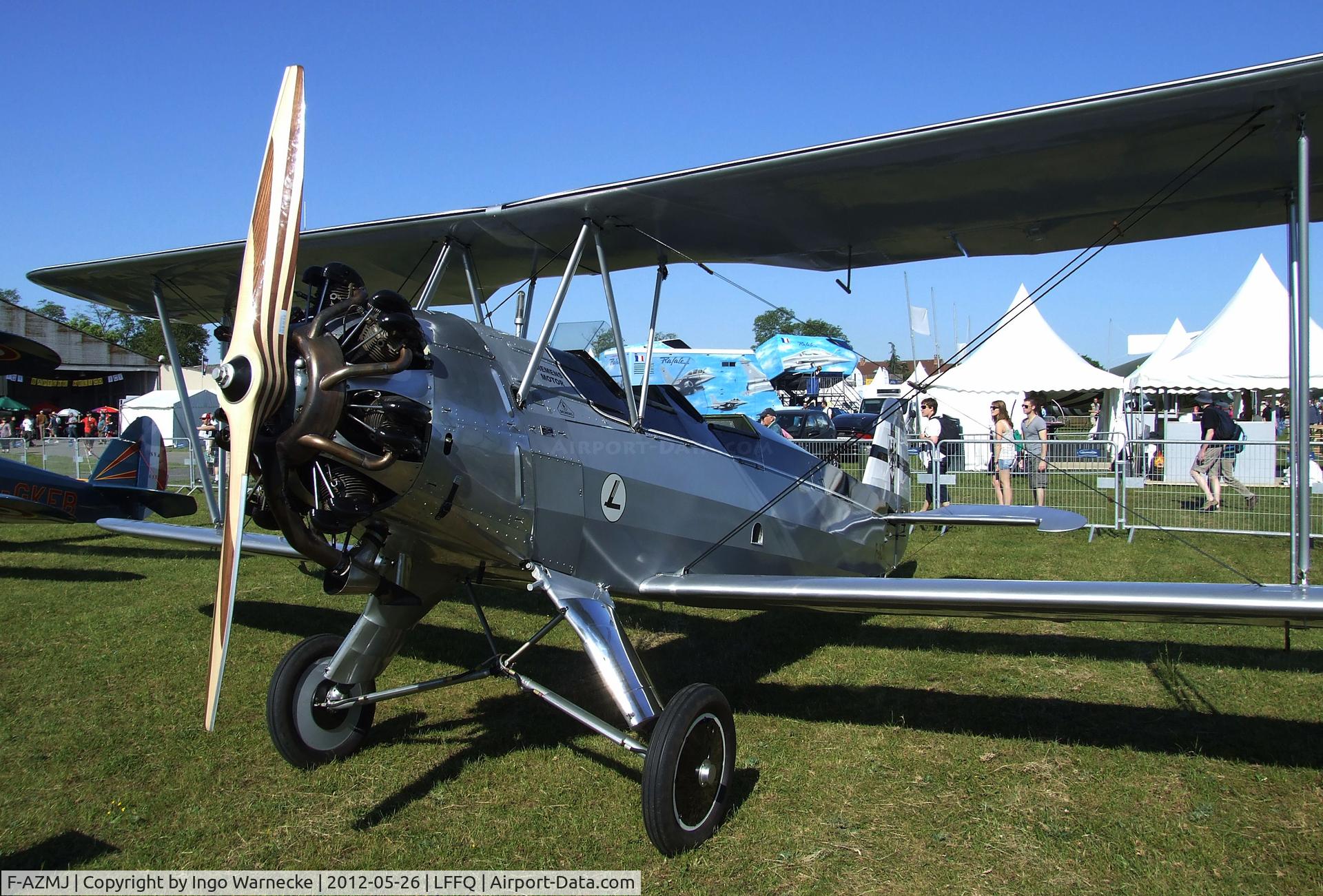 F-AZMJ, 1940 Focke-Wulf Fw-44J Stieglitz C/N 2782, Focke-Wulf Fw 44J Stieglitz at the Meeting Aerien 2012, La-Ferte-Alais