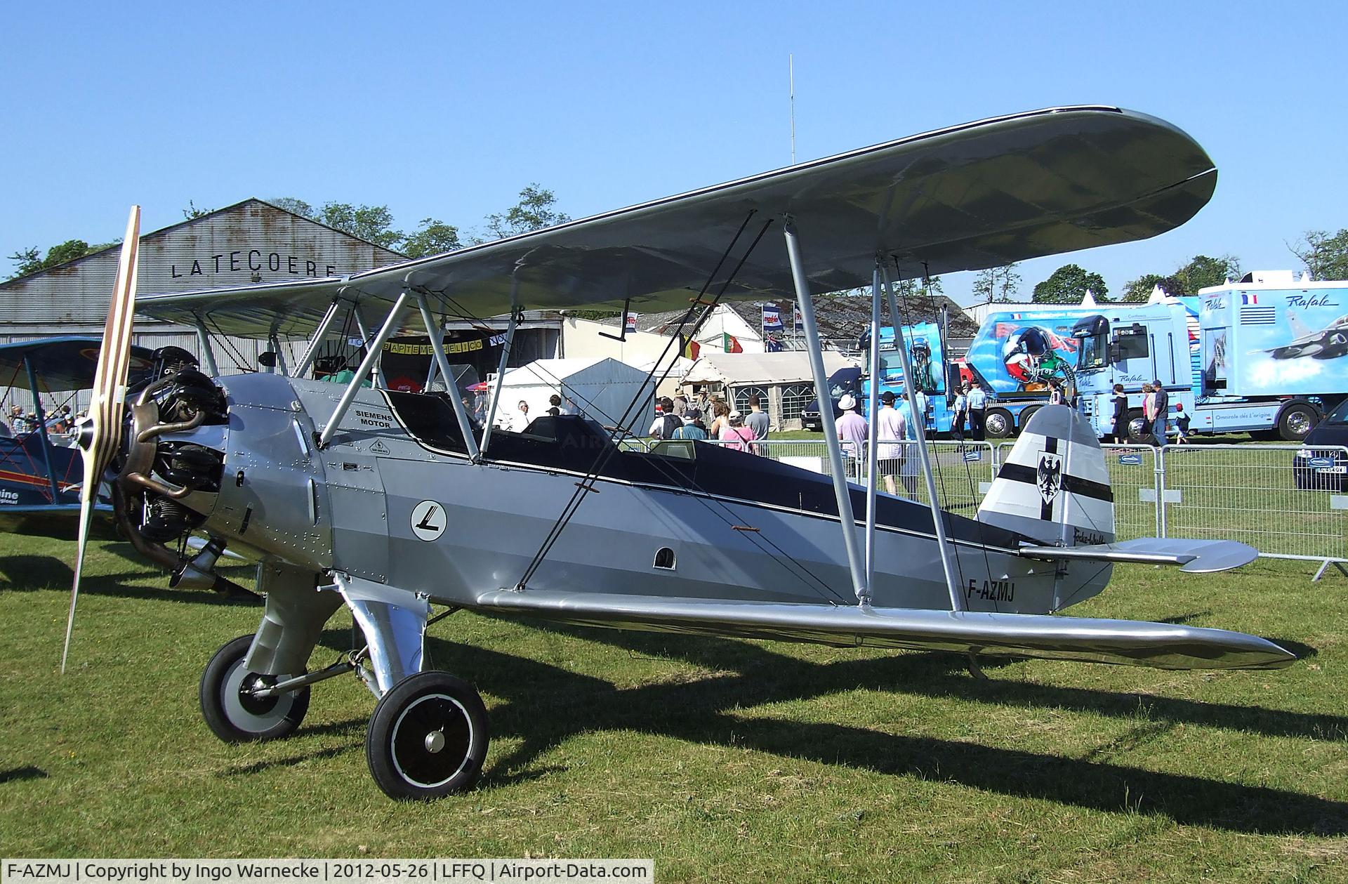 F-AZMJ, 1940 Focke-Wulf Fw-44J Stieglitz C/N 2782, Focke-Wulf Fw 44J Stieglitz at the Meeting Aerien 2012, La-Ferte-Alais