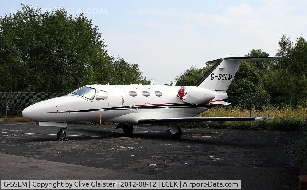 G-SSLM, 2009 Cessna 510 Citation Mustang Citation Mustang C/N 510-0190, Ex: T7-HOT > I-INCH > G-SSLH - Currently in private hands since July 2012.