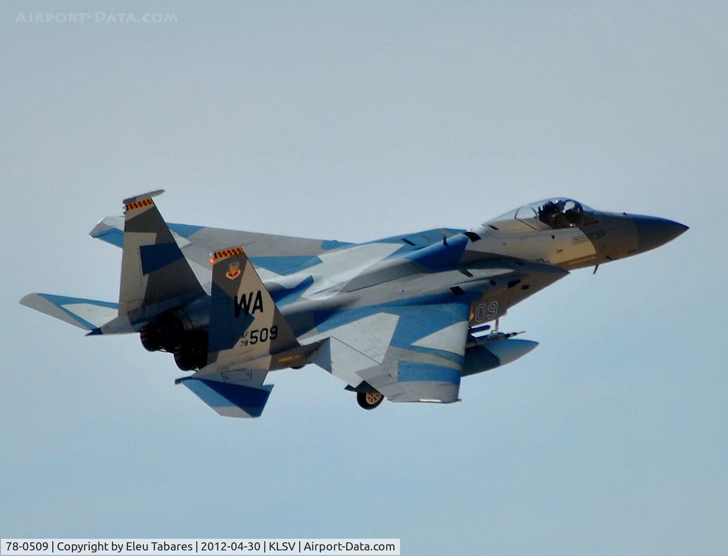 78-0509, 1978 McDonnell Douglas F-15C Eagle C/N 0494/C042, Taken at Nellis Air Force Base, Nevada.