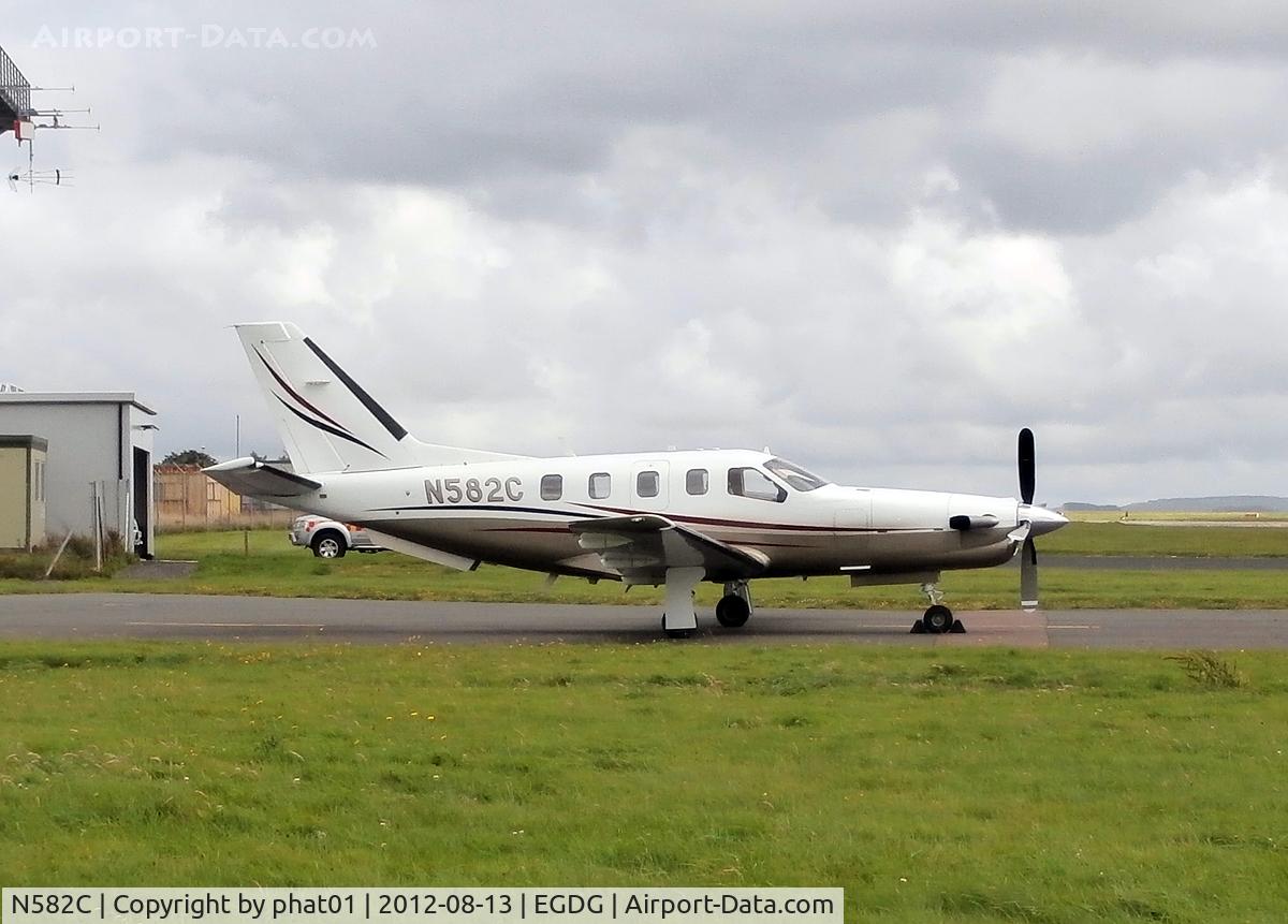 N582C, 2003 Socata TBM-700 C/N 274, Day stopper