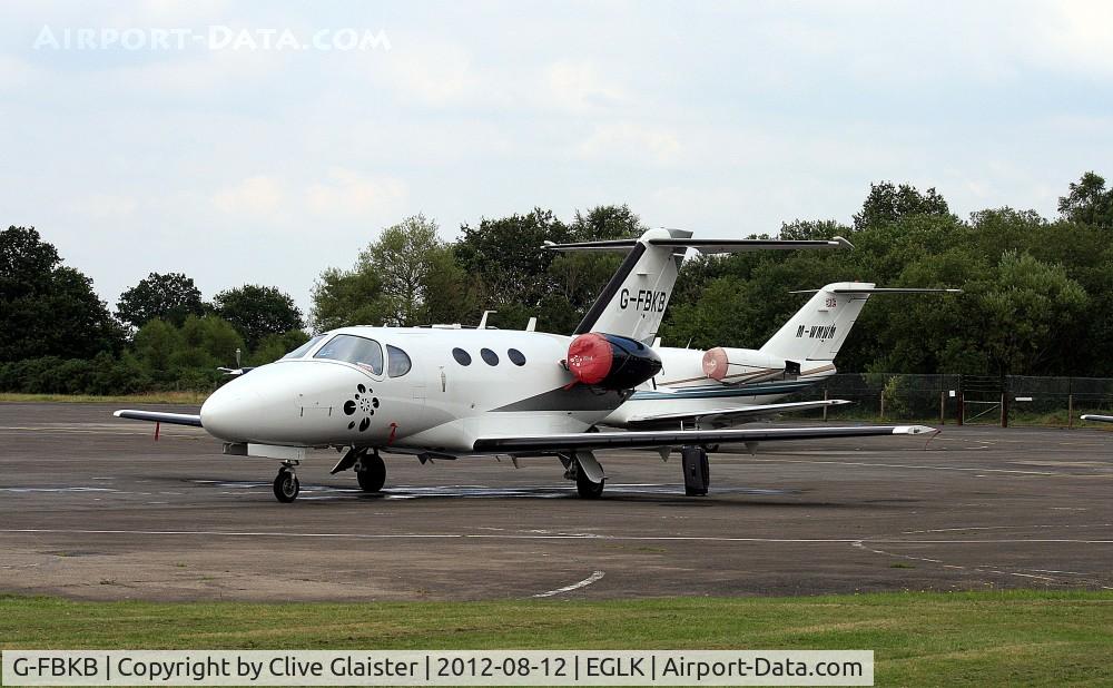 G-FBKB, 2008 Cessna 510 Citation Mustang Citation Mustang C/N 510-0126, Ex: N826CM > G-FBKB - Originally owned to and currently with, Blink Ltd in August 2009.