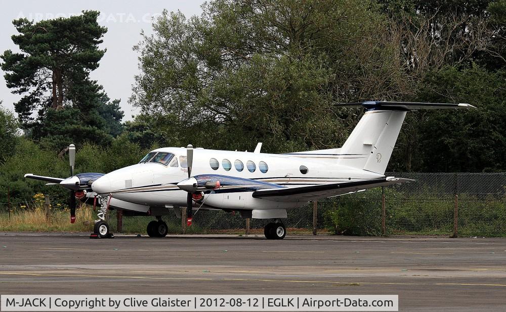 M-JACK, 2009 Hawker Beechcraft B200GT King Air C/N BY-94, Ex: N6394Z  M-JACK - Originally and currently with, Jetstream Aviation Ltd in December 2009.
