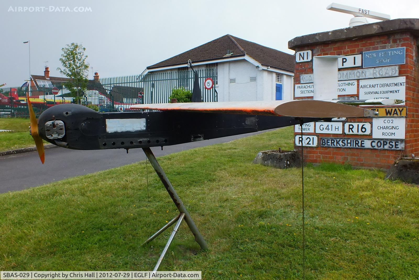 SBAS-029, Short Skeet Mk 2 C/N SBAS-029, at the Farnborough Air Sciences Trust museum
