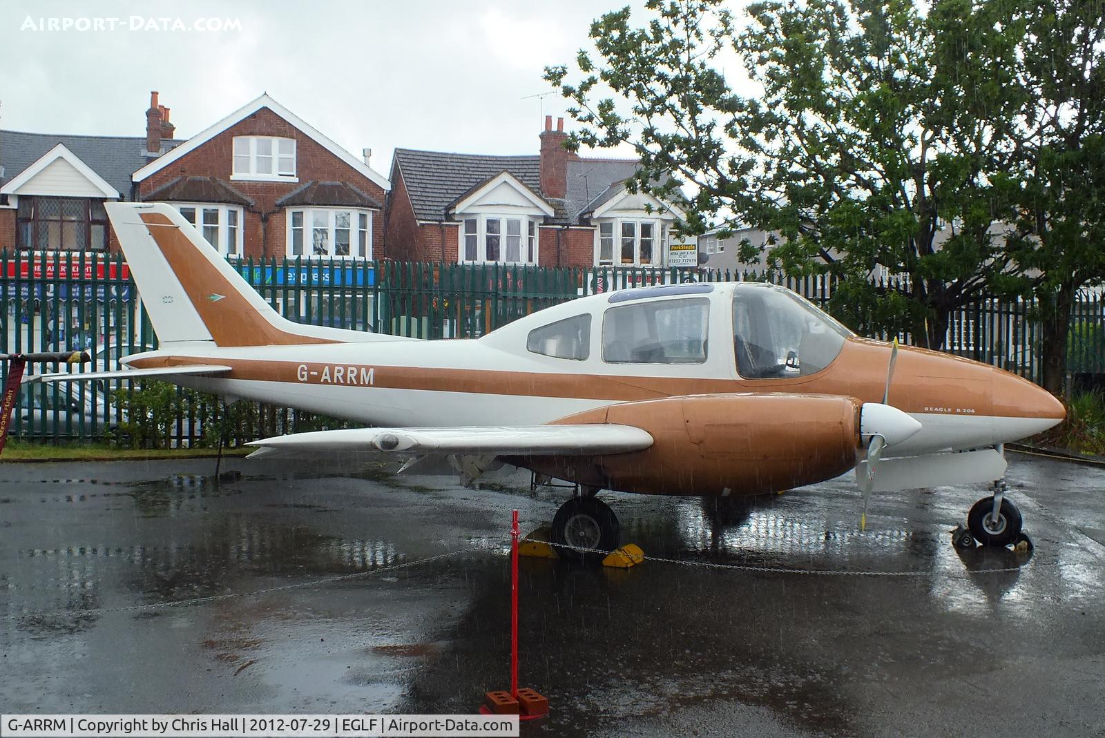 G-ARRM, 1961 Beagle B-206X C/N B001, at the Farnborough Air Sciences Trust museum