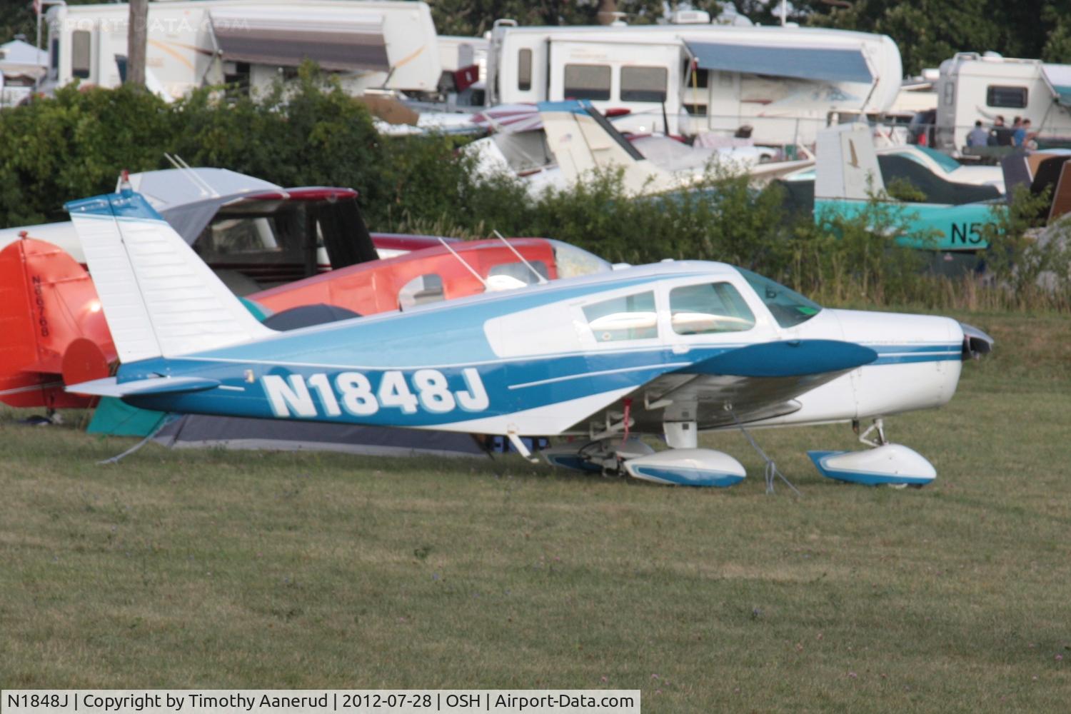 N1848J, 1968 Piper PA-28-140 C/N 28-24284, 1968 Piper PA-28-140, c/n: 28-24284