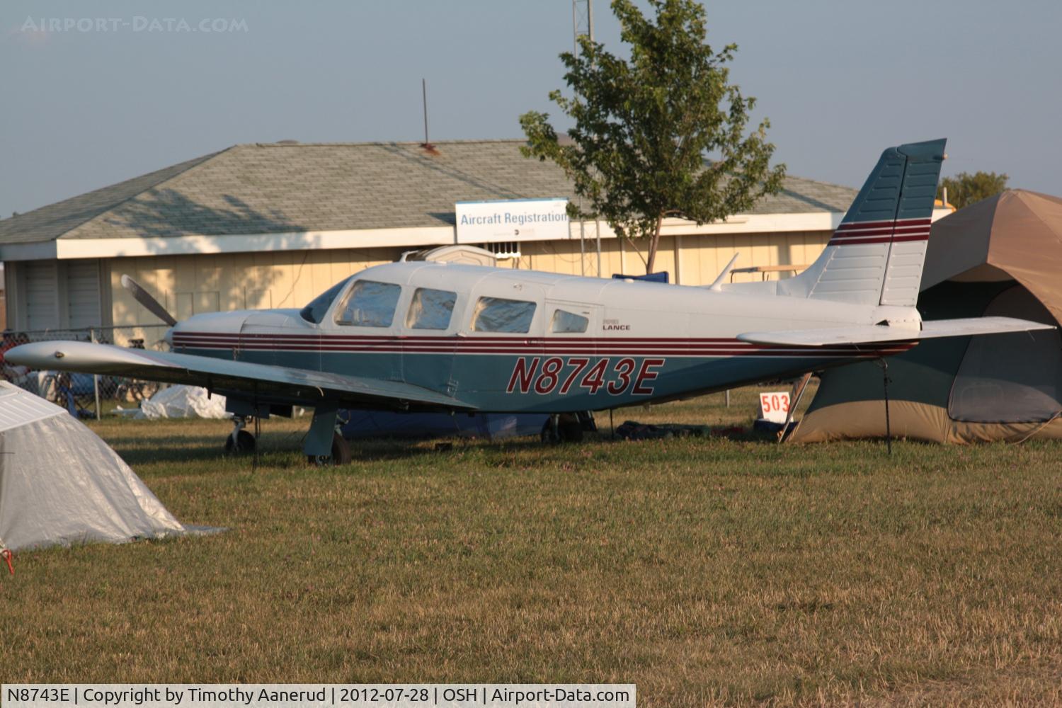 N8743E, 1976 Piper PA-32R-300 Cherokee Lance C/N 32R-7680171, 1976 Piper PA-32R-300, c/n: 32R-7680171