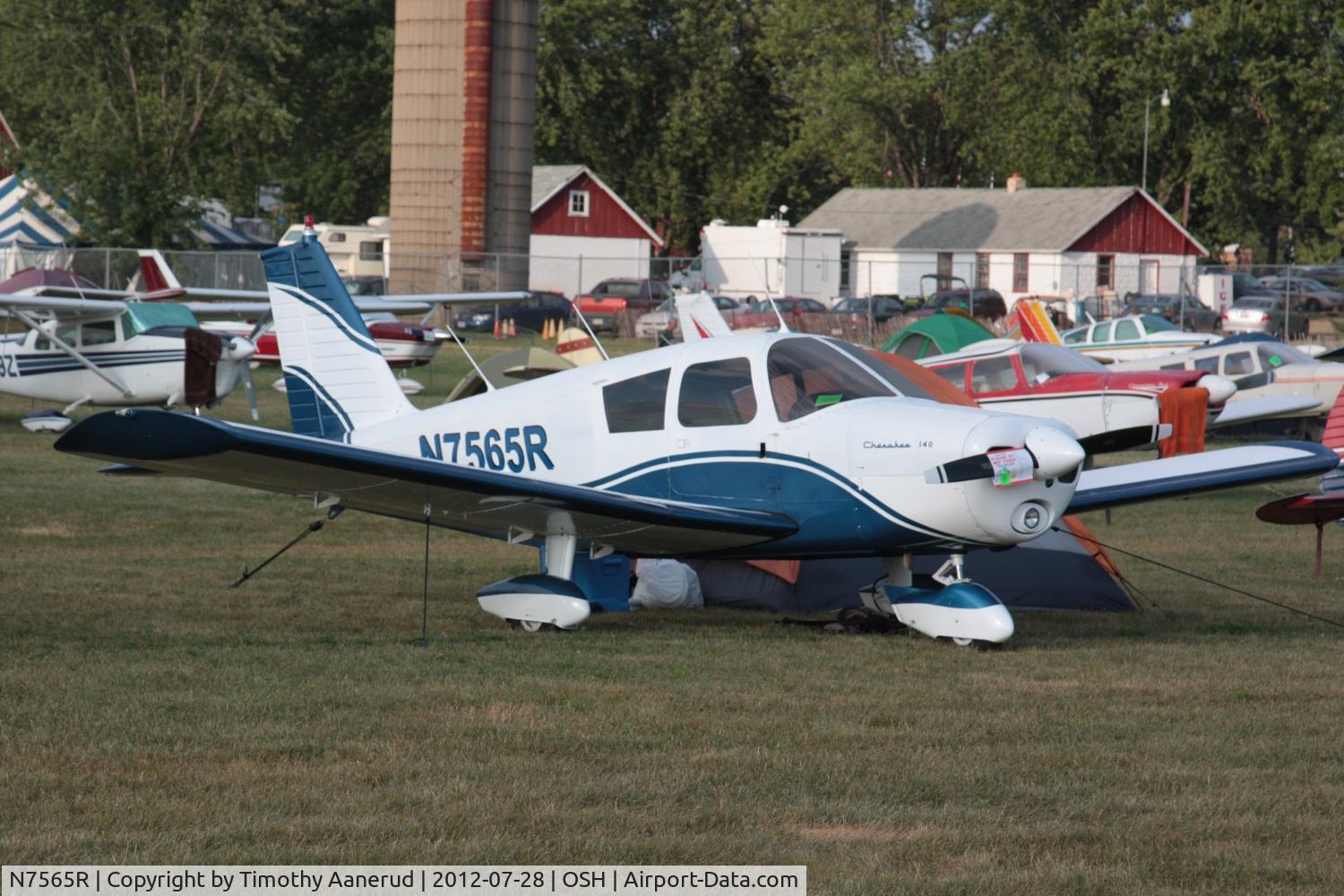 N7565R, 1966 Piper PA-28-140 C/N 28-22129, 1966 Piper PA-28-140, c/n: 28-22129