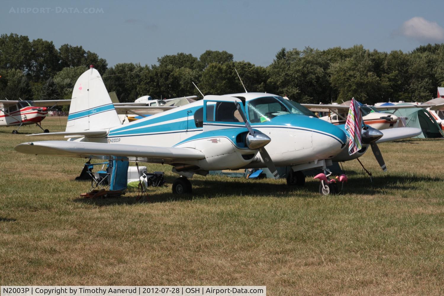 N2003P, 1956 Piper PA-23-150 Apache C/N 23-572, 1956 Piper PA-23-150, c/n: 23-572
