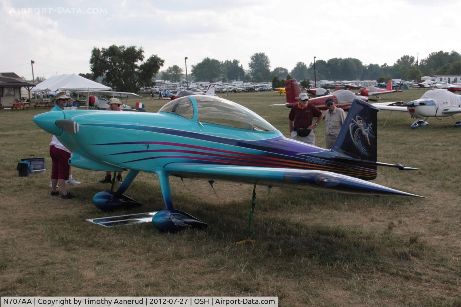 N707AA, 2012 Vans RV-8 C/N 80481, VANS RV-8, c/n: 80481