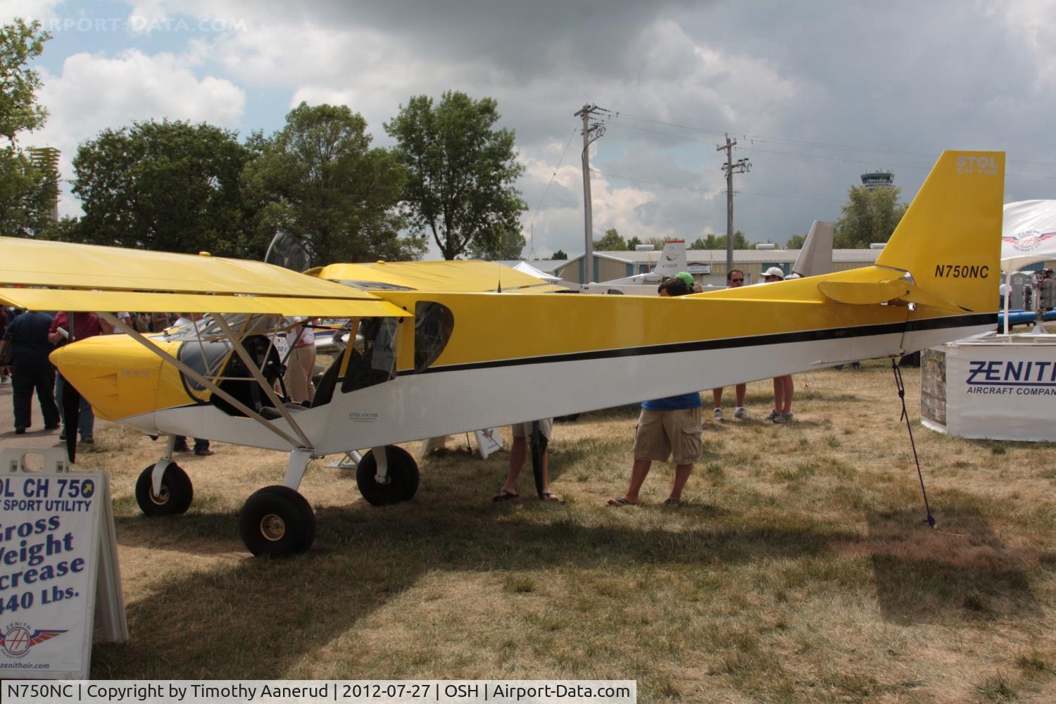 N750NC, Zenith STOL CH-750 C/N 75-8071, ZENITH STOL CH 750, c/n: 75-8071