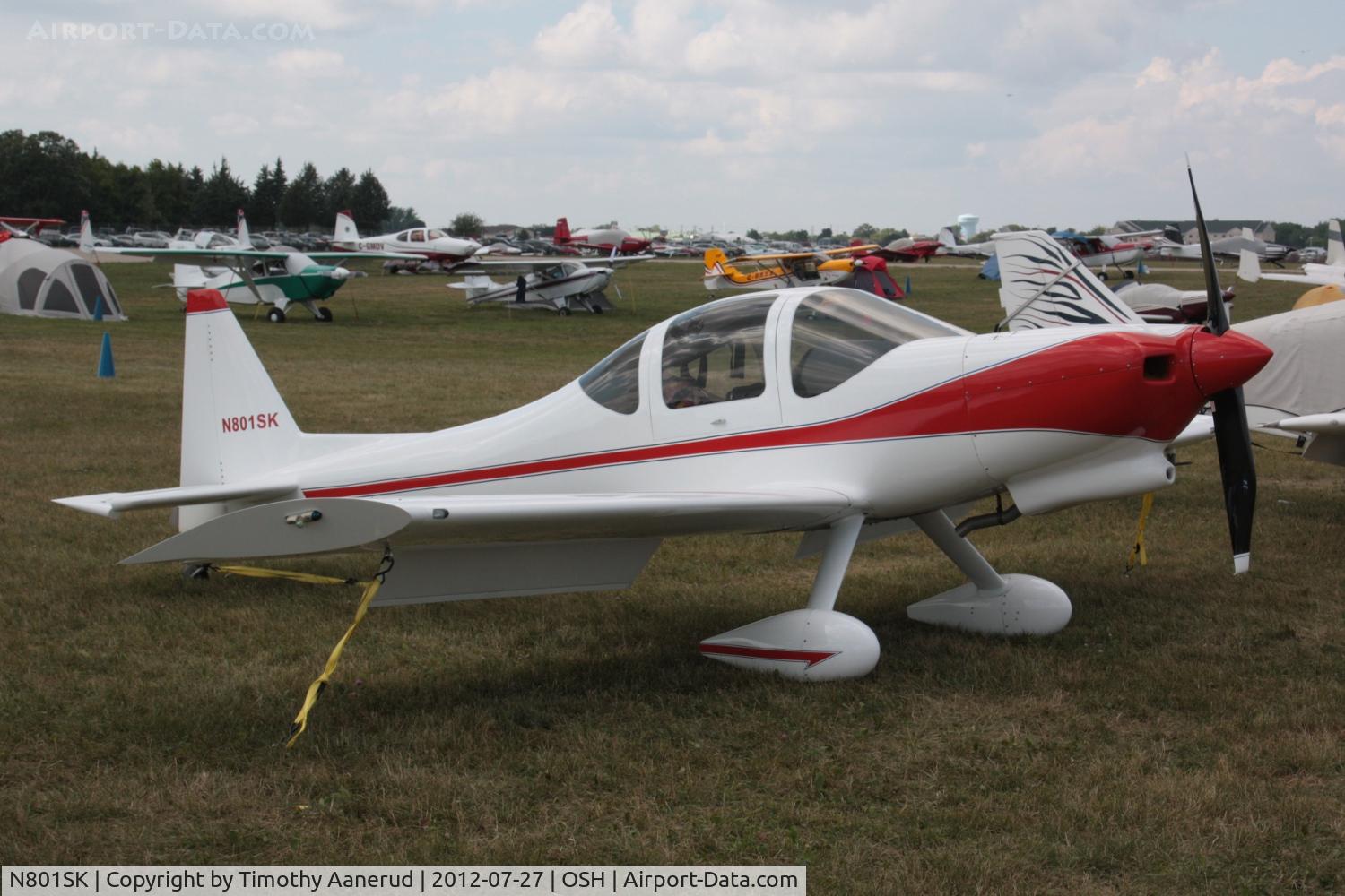 N801SK, Tri-R KIS TR-1 C/N 001, Stearns Scott A TR-1, c/n: 001, KIS plus mods