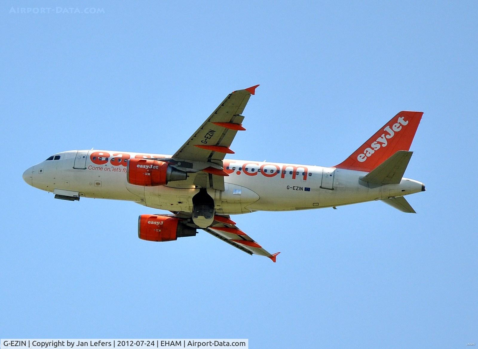 G-EZIN, 2005 Airbus A319-111 C/N 2503, easyJet