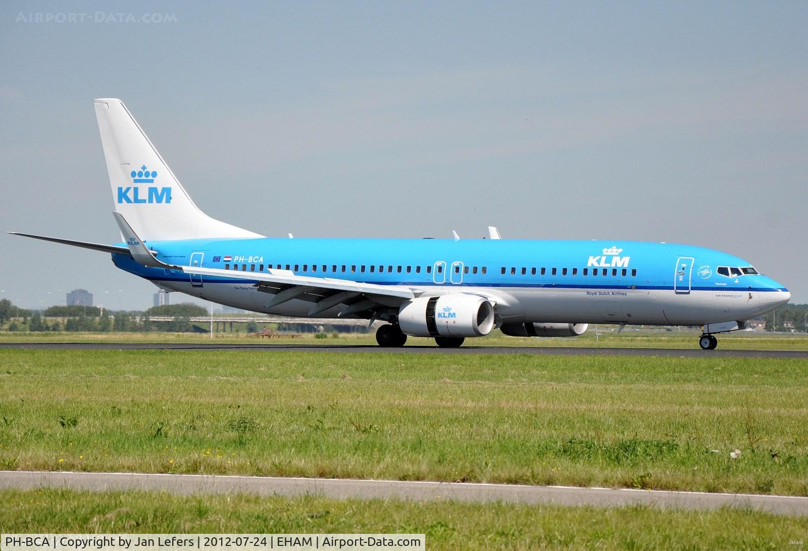 PH-BCA, 2010 Boeing 737-8K2 C/N 37820, KLM Boeing