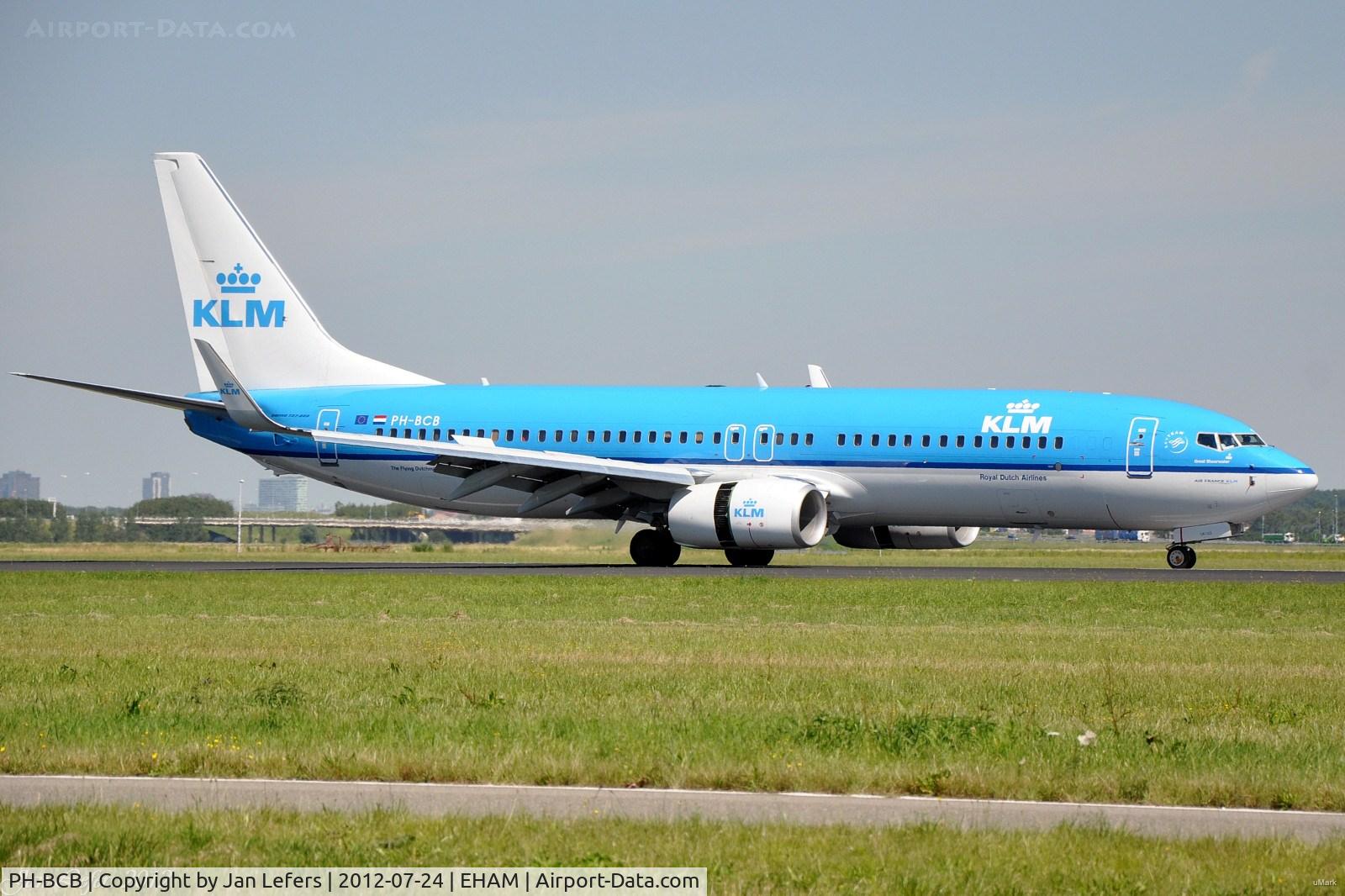 PH-BCB, 2011 Boeing 737-8K2 C/N 39443, KLM Boeing