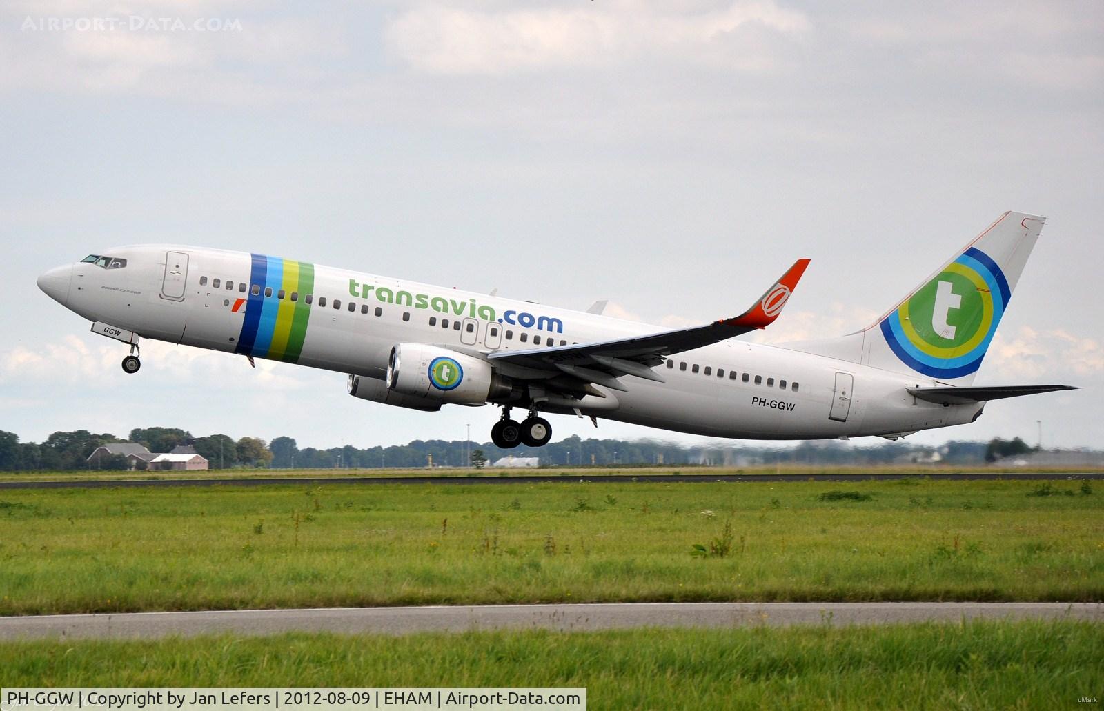 PH-GGW, 2010 Boeing 737-8EH C/N 35831, Transavia