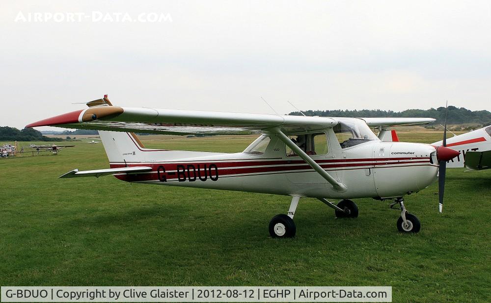 G-BDUO, 1976 Reims F150M C/N 1304, Originally owned to, Fairoaks Aviation Services Ltd, in March 1976 and currently in private hands since May 2006.