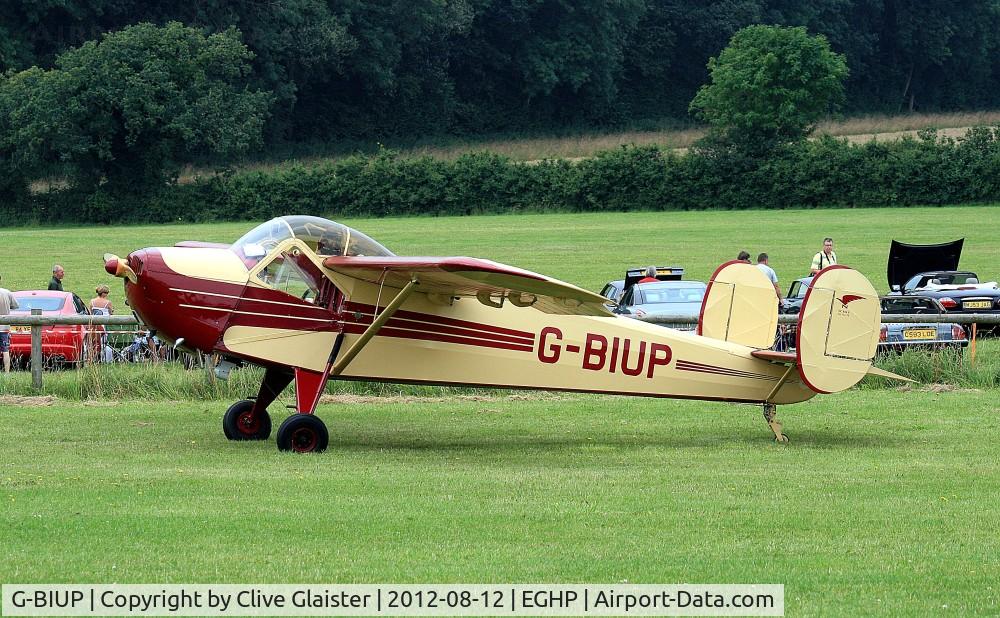 G-BIUP, 1950 Nord NC-854S C/N 54, Ex: F-BFSC > (G-AMPE) > G-BIUP - Once owned to, Quest Air Ltd in February 1984 and currently in private hands since October 2002.