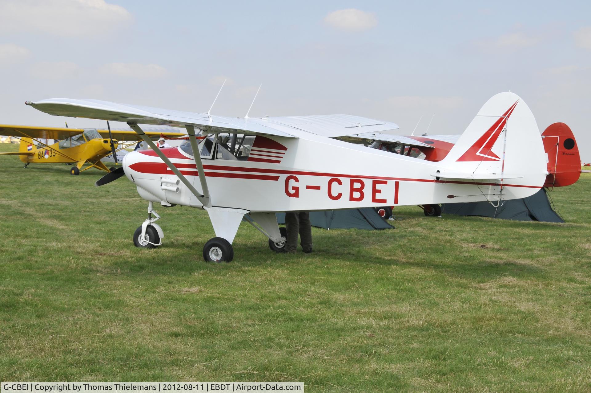 G-CBEI, 1961 Piper PA-22-108 Colt Colt C/N 22-9136, Fly In