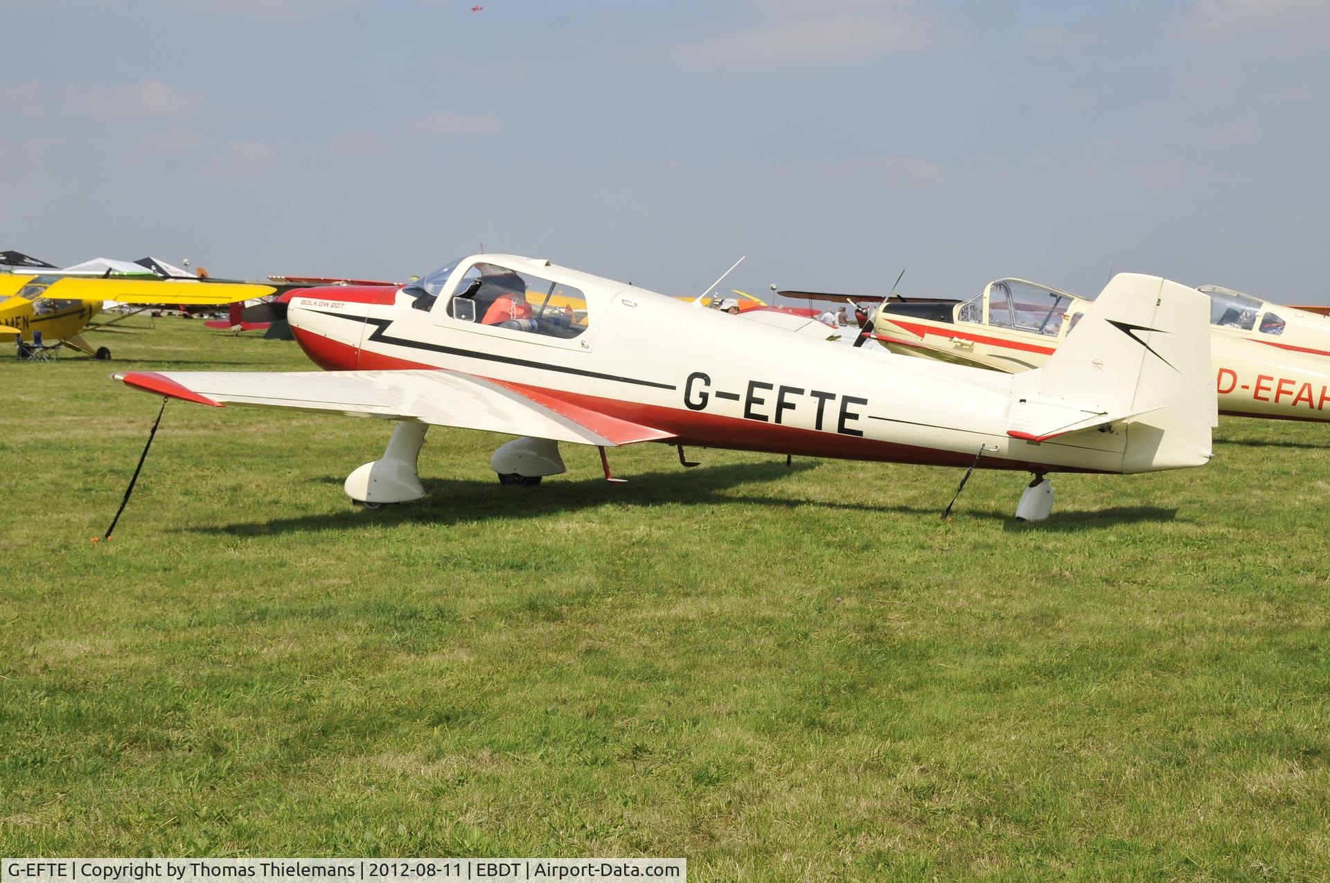 G-EFTE, 1961 Bolkow Bo-207 C/N 218, Fly In