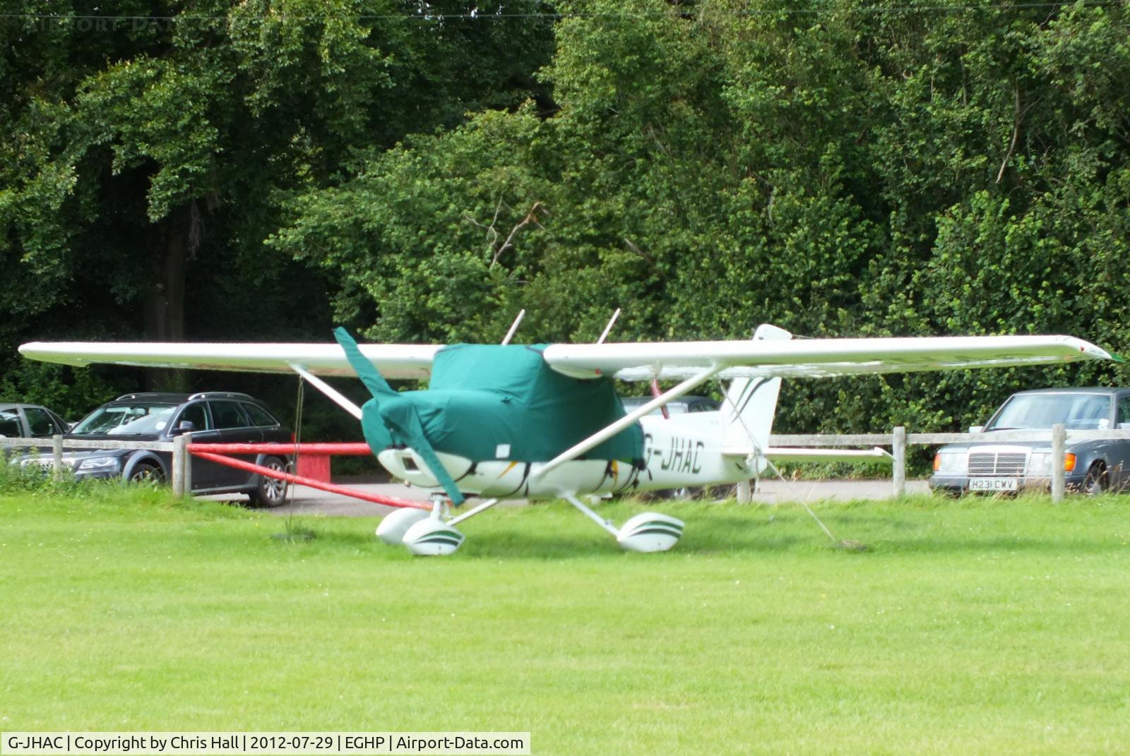 G-JHAC, 1972 Reims FRA150L Aerobat C/N 0160, at Popham Airfield, Hampshire