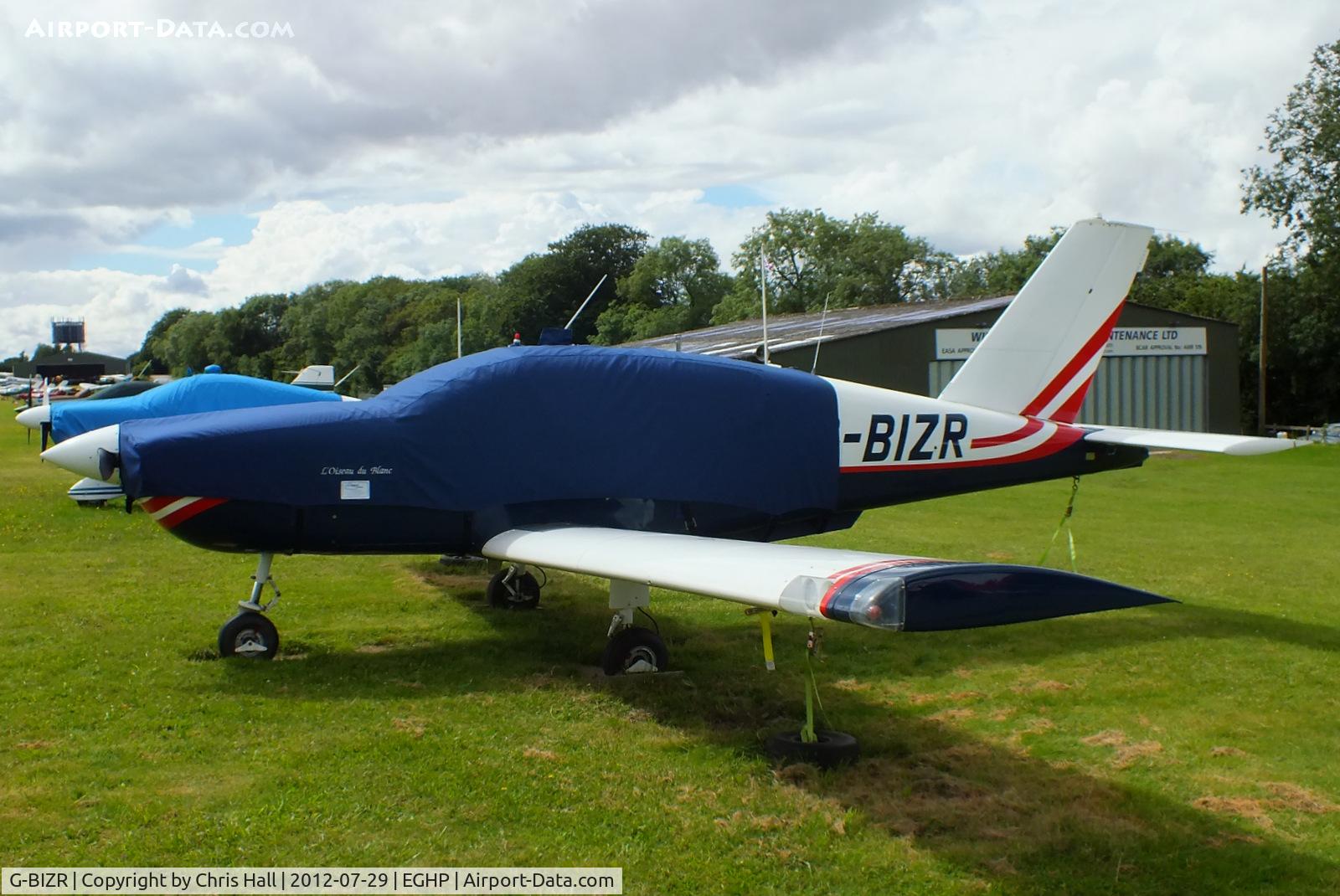 G-BIZR, 1981 Socata TB-9 Tampico C/N 210, at Popham Airfield, Hampshire