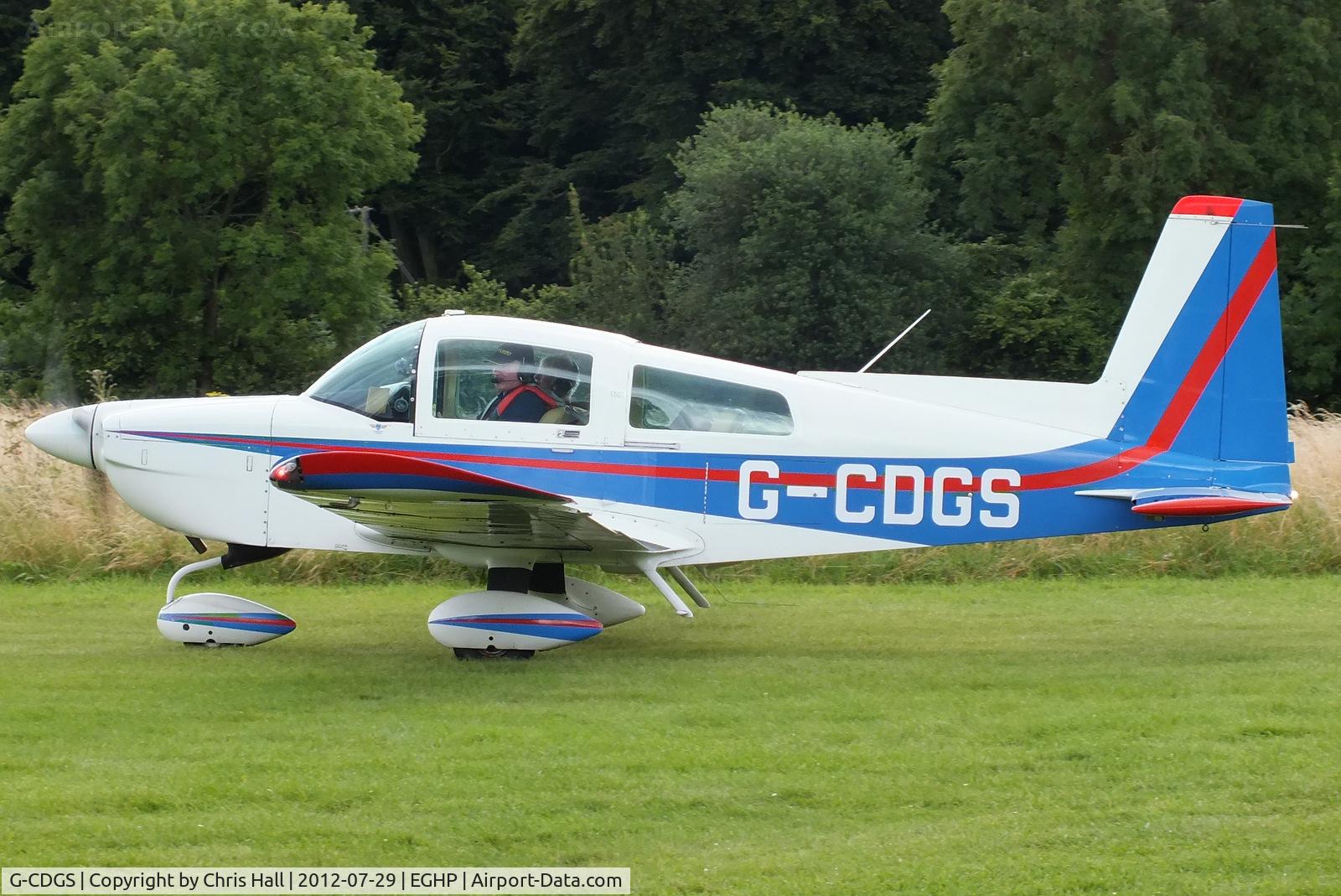 G-CDGS, 1991 American General AG-5B Tiger C/N 10097, at Popham Airfield, Hampshire