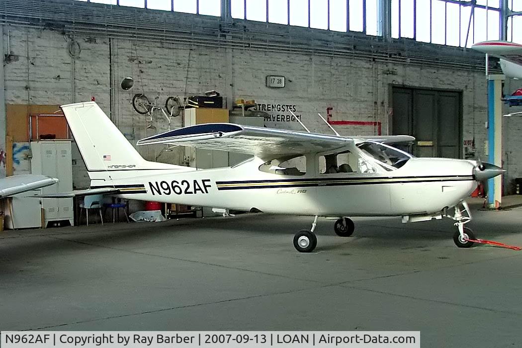 N962AF, 1974 Cessna 177RG Cardinal C/N 177RG0464, Seen here Wiener Neustadt-Ost~OE.